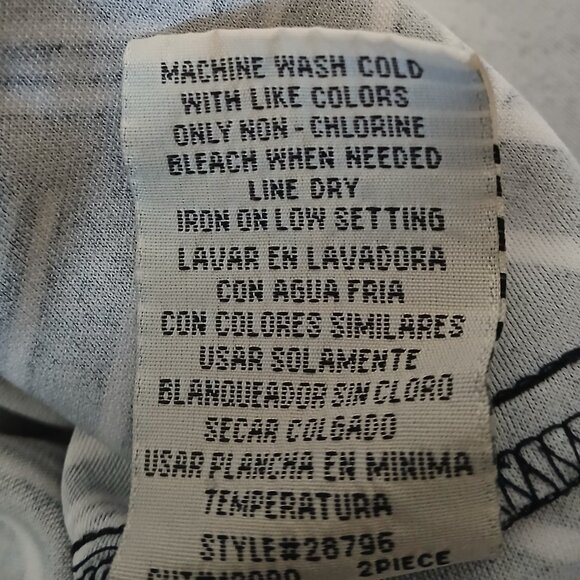 Maya Brooke Dress 8 Pencil Sheath Black Red Diamond Stretch Zip Back - Picture 9 of 9